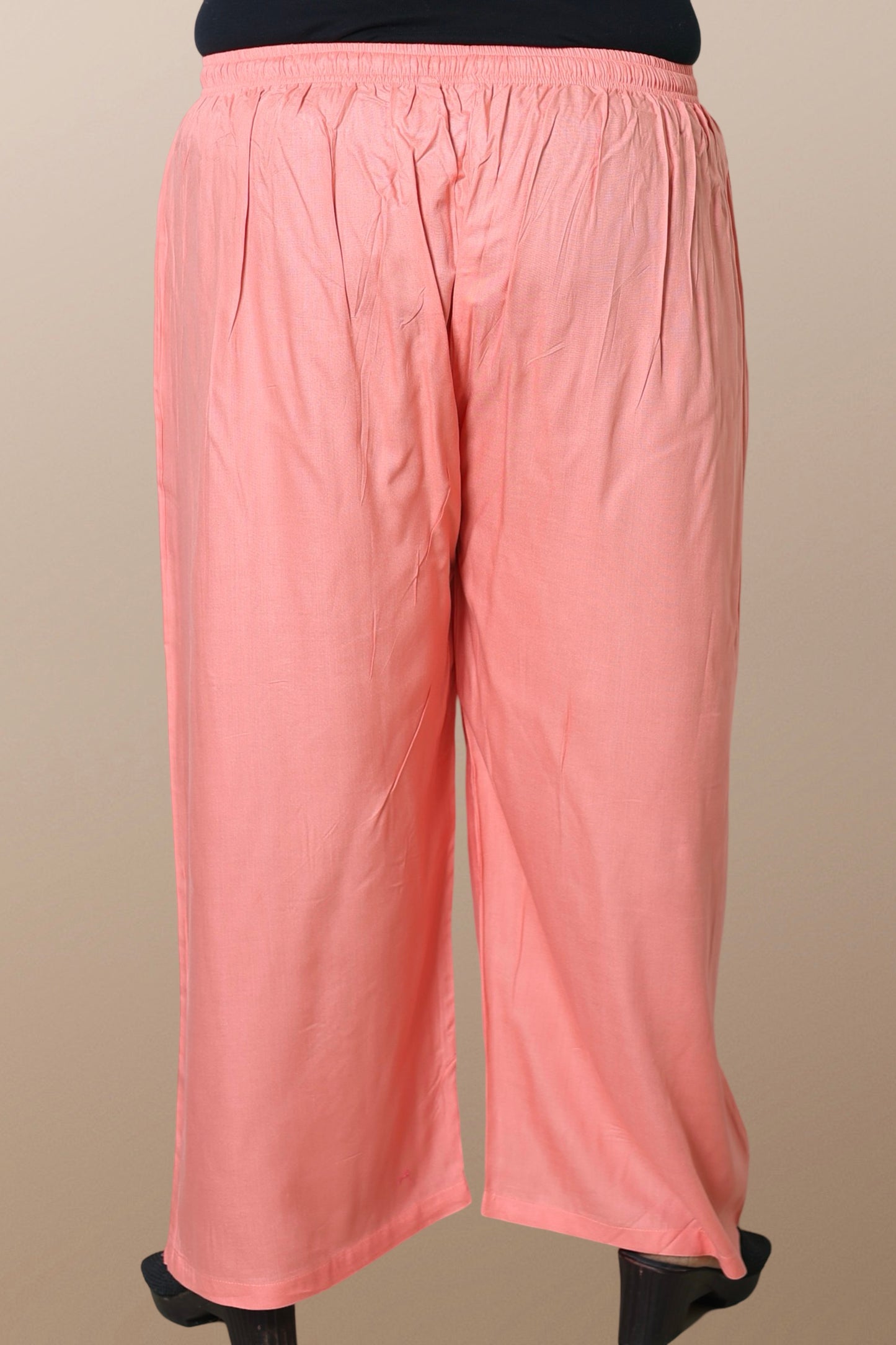 Plus Size Palazzo Pants for Women XXS to 15XL Peach