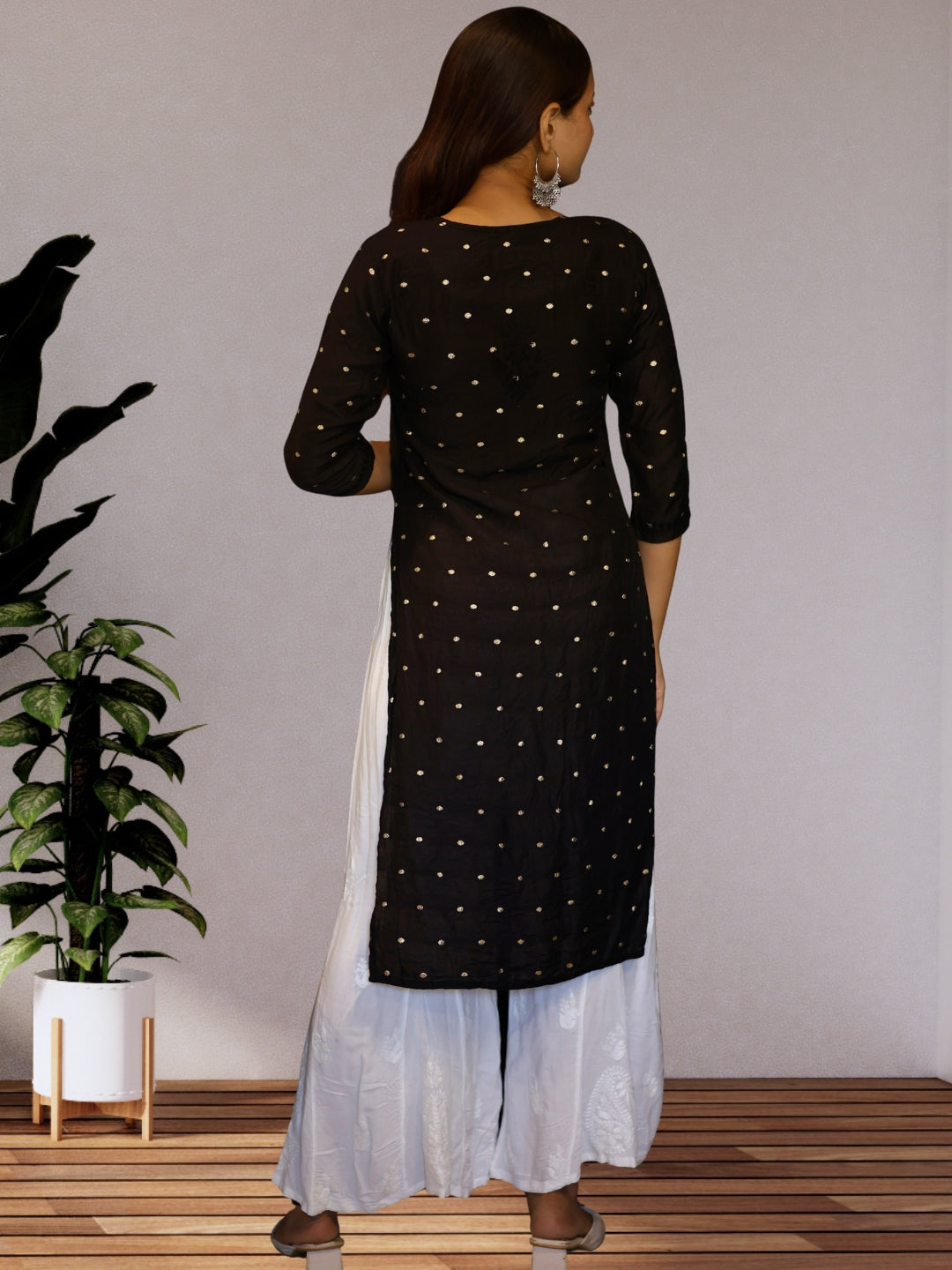 chikankari kurta women ethnic embroidered lucknowi chikan kurti festival daily wear girls handcrafted chanderi silk fabric casual summer comfortable regular formal straight fit lakhnavi chicken ladies