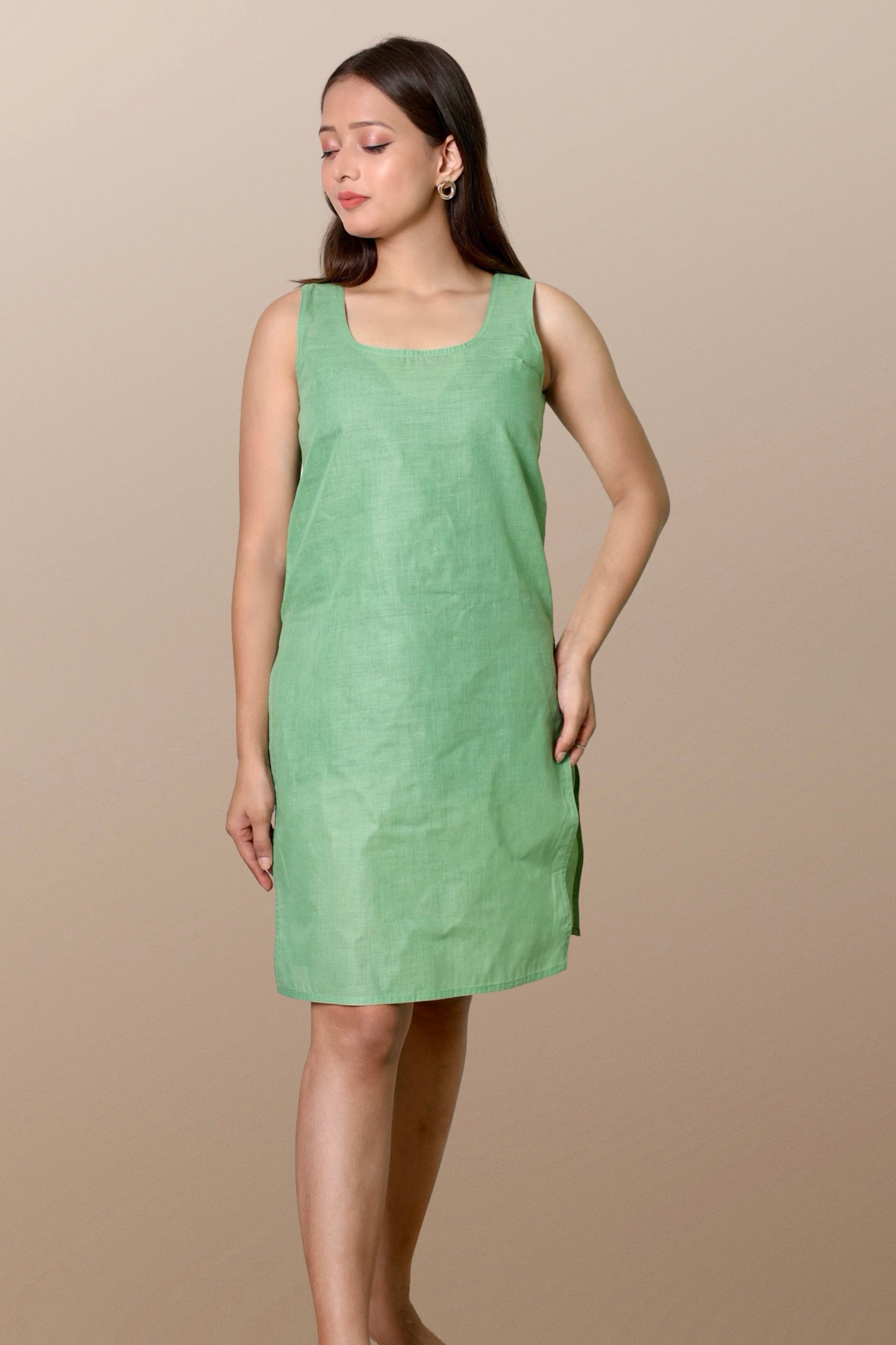 cotton long camisole slip innerwear sameej sleeveless women comfortable knee length lingerie under tops dress plus size large layering basic daily tank, xs, s, m, l, xl, xxl, 3xl, 4xl, 5xl, 6xl, 7xl, 8xl, 9xl, 10xl, 11xl, 12xl, 13xl, 14xl, 15xl