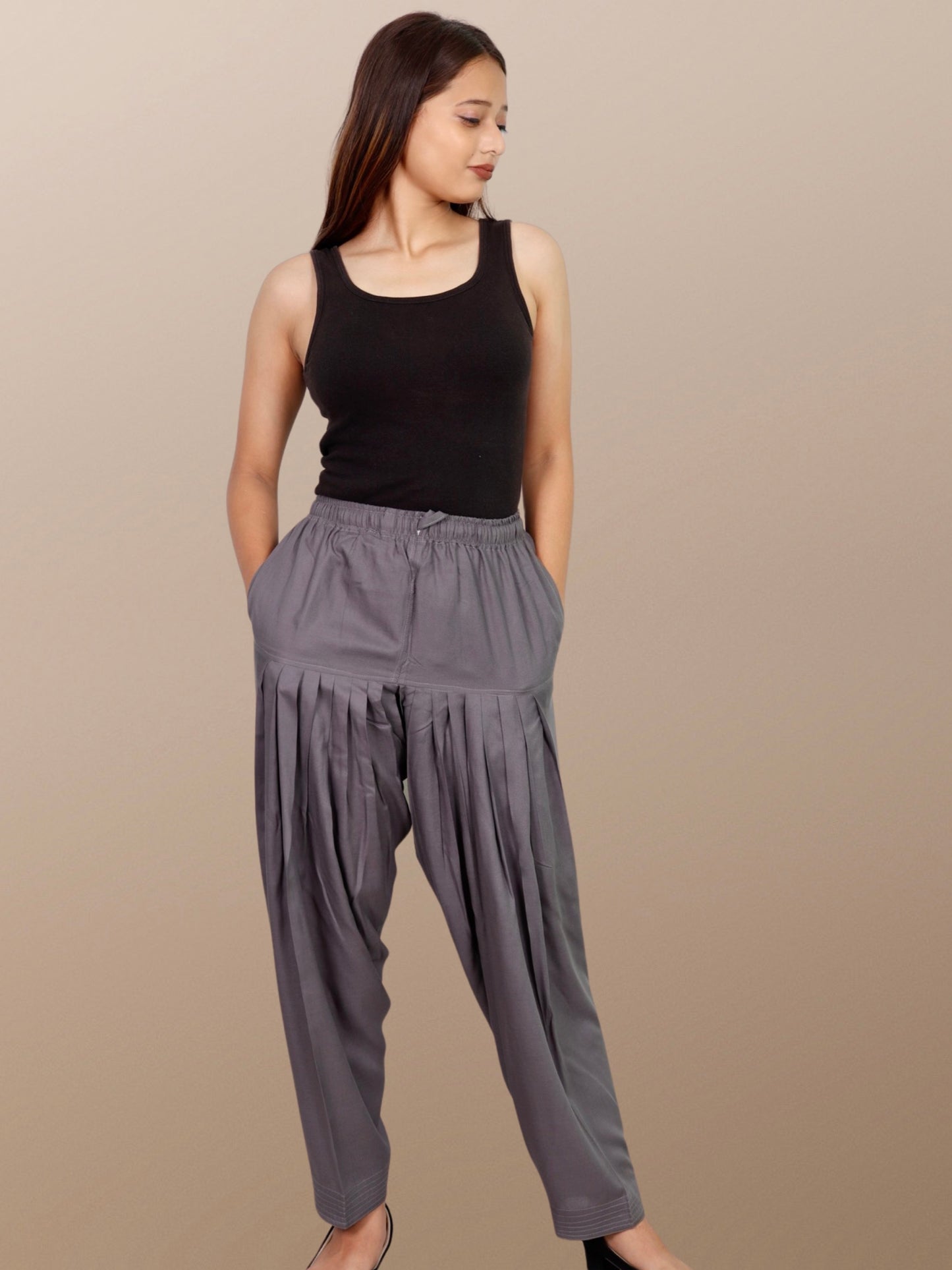 Plus size Salwar women semi patiala plussize drawstring elastic waist casual solid relaxed loose fit travel comfortable office XXS XS S M L XL XXL 3XL 4XL 5XL 6XL 7XL 8XL 9XL 10XL 11XL 12XL 13XL 14XL 15XL ladies patiyala pockets loose fit