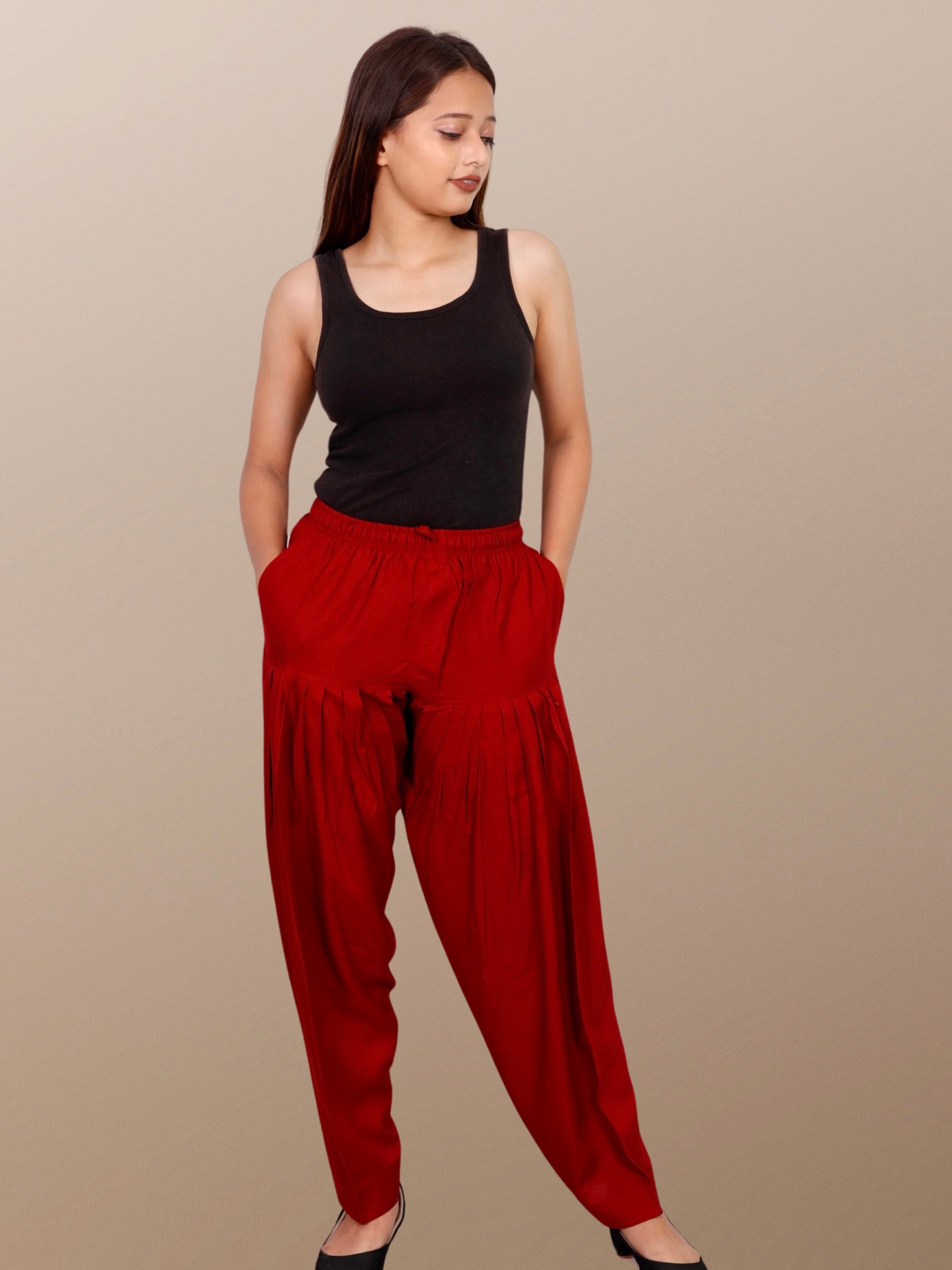 Plus size Salwar women semi patiala plussize drawstring elastic waist casual solid relaxed loose fit travel comfortable office XXS XS S M L XL XXL 3XL 4XL 5XL 6XL 7XL 8XL 9XL 10XL 11XL 12XL 13XL 14XL 15XL ladies patiyala pockets loose fit