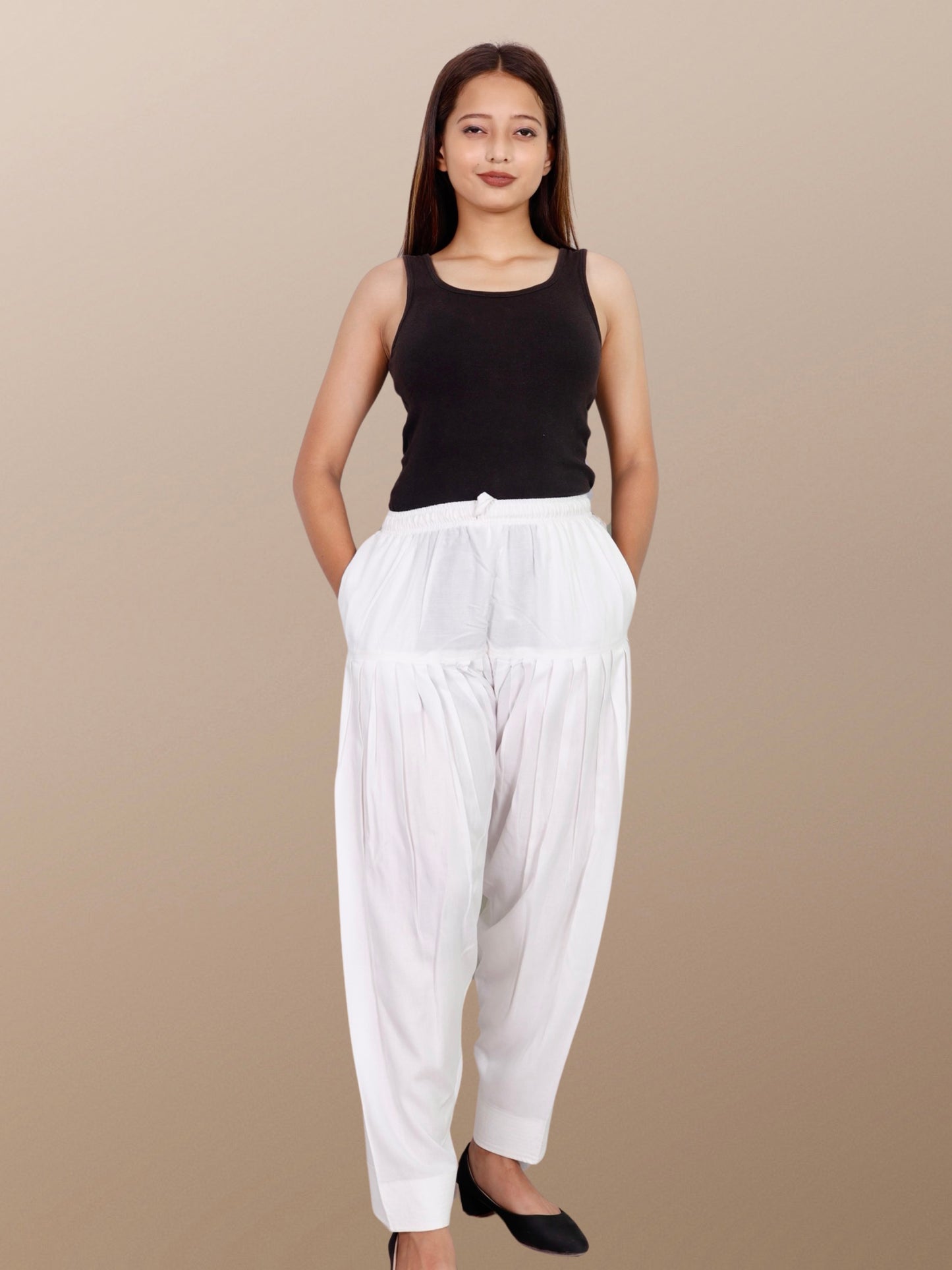 Plus size Salwar women semi patiala plussize drawstring elastic waist casual solid relaxed loose fit travel comfortable office XXS XS S M L XL XXL 3XL 4XL 5XL 6XL 7XL 8XL 9XL 10XL 11XL 12XL 13XL 14XL 15XL ladies patiyala pockets loose fit