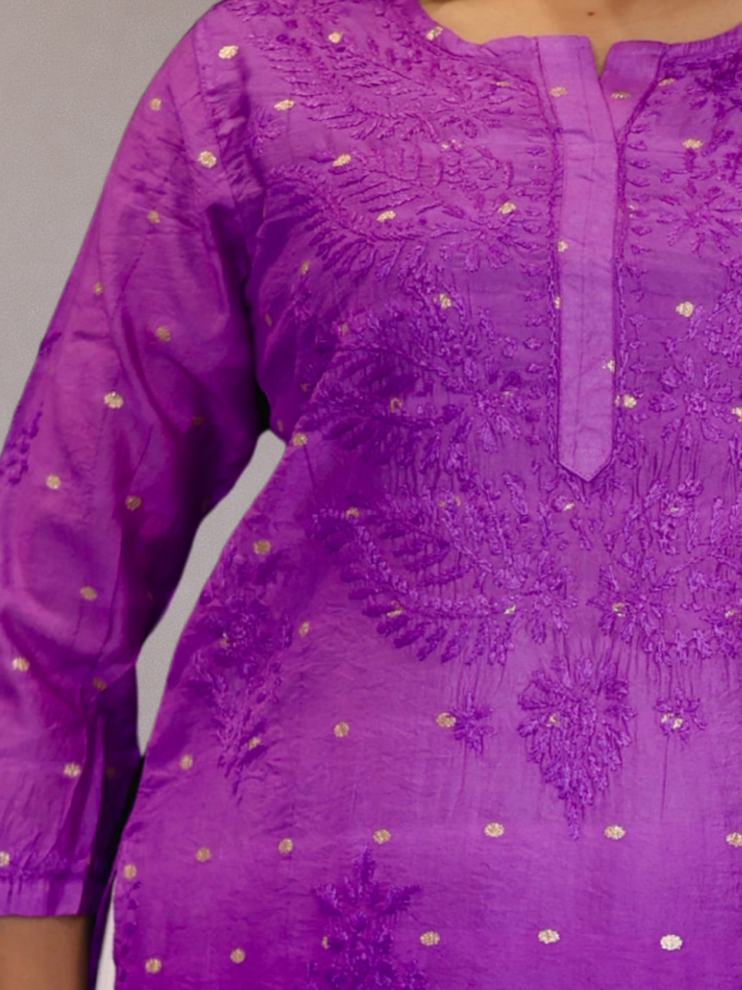 chikankari kurta women ethnic embroidered lucknowi chikan kurti festival daily wear girls handcrafted chanderi silk fabric casual summer comfortable regular formal straight fit lakhnavi chicken ladies