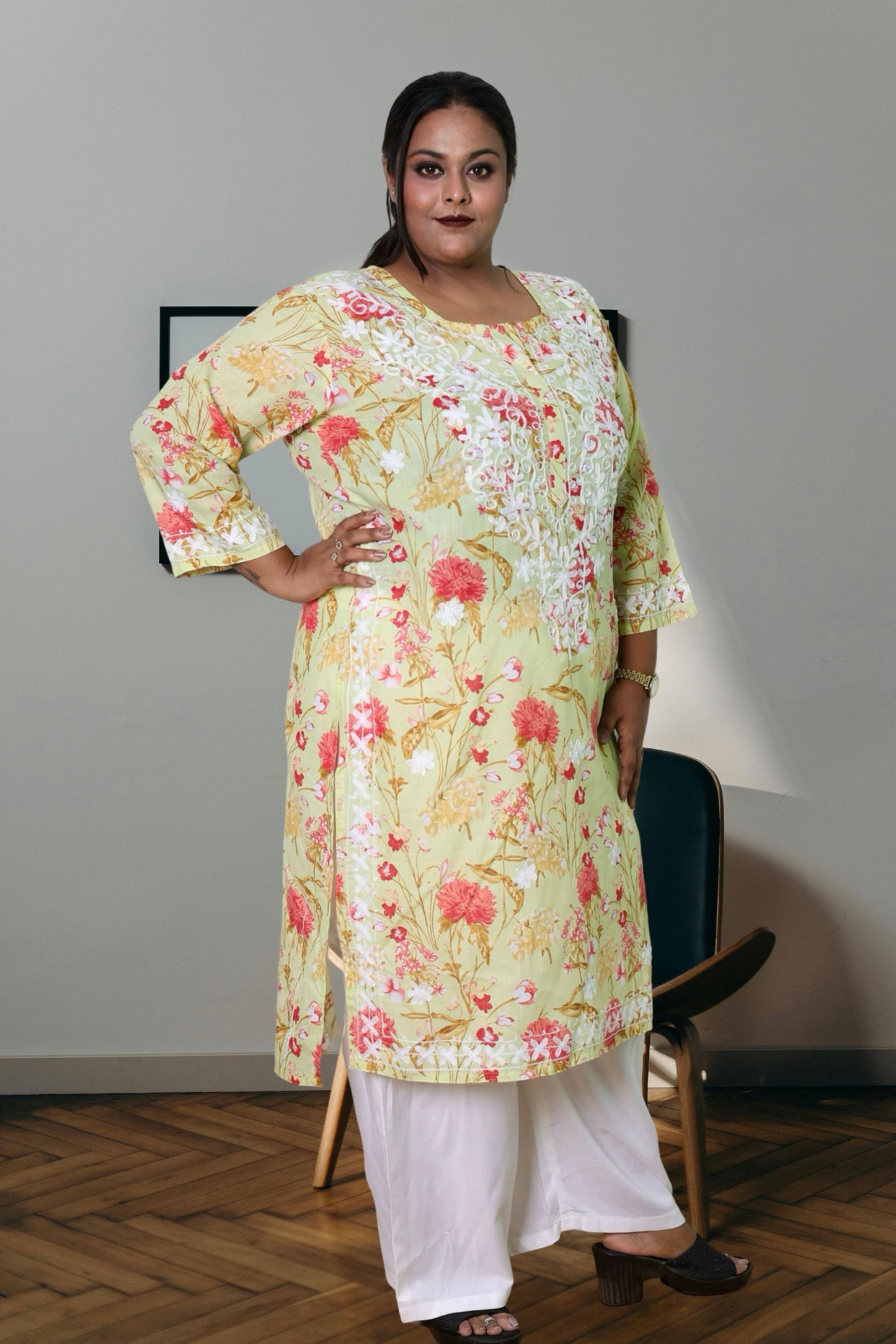 plus size kurta for women 10xl,11xl,12xl,13xl,14xl,15xl
chikankari kurta women embroidered aari work chikan kurti ethnic daily wear girls comfortable regular lakhnavi chicken kurty, 