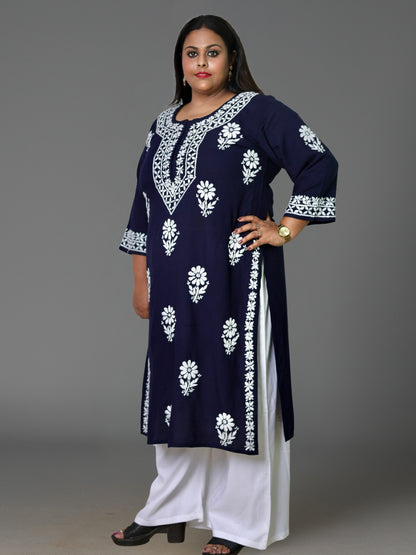 plus size chikankari kurta women ethnic embroidered lucknowi chikan kurti festival daily wear handcrafted casual summer comfortable straight fit lakhnavi chicken ladies 3XL 4XL 5XL 6XL 7XL 8XL 9XL 10XL 11XL, 12XL, 13XL, 14XL, 15XL.
