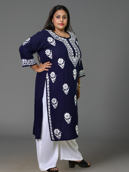 plus size chikankari kurta women ethnic embroidered lucknowi chikan kurti festival daily wear handcrafted casual summer comfortable straight fit lakhnavi chicken ladies 3XL 4XL 5XL 6XL 7XL 8XL 9XL 10XL 11XL, 12XL, 13XL, 14XL, 15XL.

