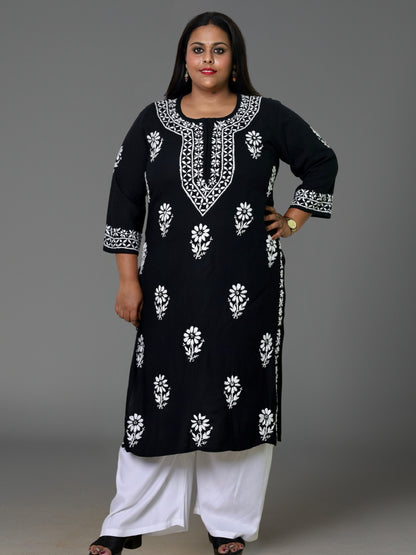 plus size chikankari kurta women ethnic embroidered lucknowi chikan kurti festival daily wear handcrafted casual summer comfortable straight fit lakhnavi chicken ladies 3XL 4XL 5XL 6XL 7XL 8XL 9XL 10XL 11XL, 12XL, 13XL, 14XL, 15XL.
