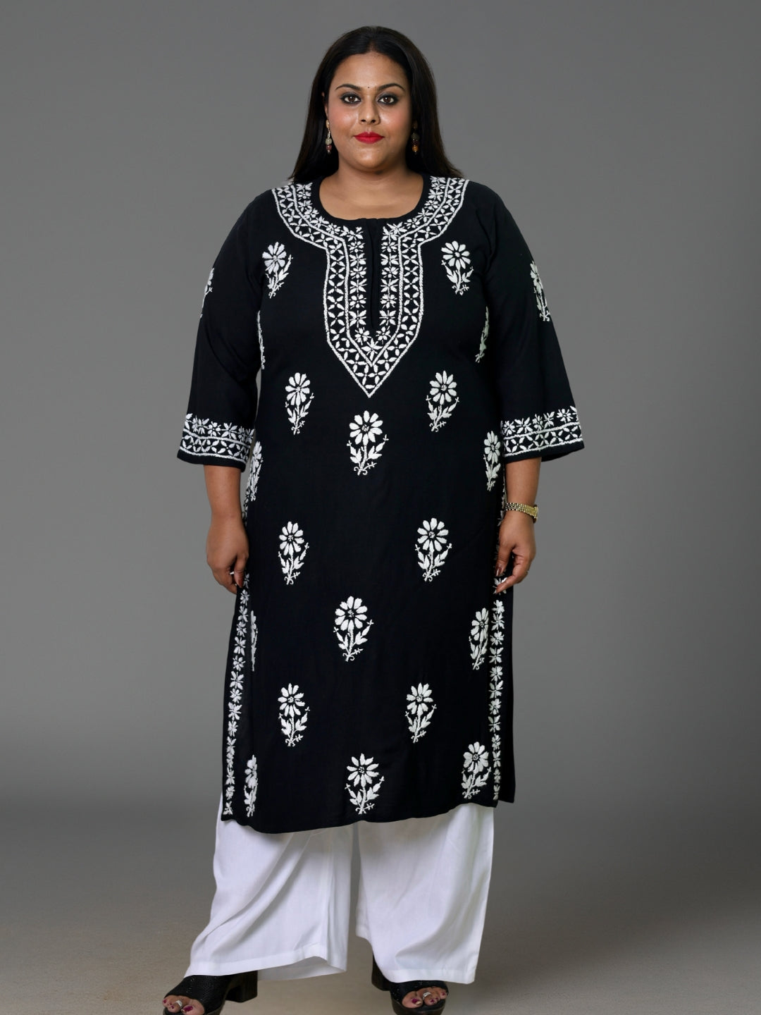 plus size chikankari kurta women ethnic embroidered lucknowi chikan kurti festival daily wear handcrafted casual summer comfortable straight fit lakhnavi chicken ladies 3XL 4XL 5XL 6XL 7XL 8XL 9XL 10XL 11XL, 12XL, 13XL, 14XL, 15XL.
