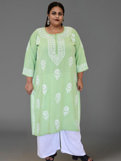 plus size chikankari kurta women ethnic embroidered lucknowi chikan kurti festival daily wear handcrafted casual summer comfortable straight fit lakhnavi chicken ladies 3XL 4XL 5XL 6XL 7XL 8XL 9XL 10XL 11XL, 12XL, 13XL, 14XL, 15XL.
