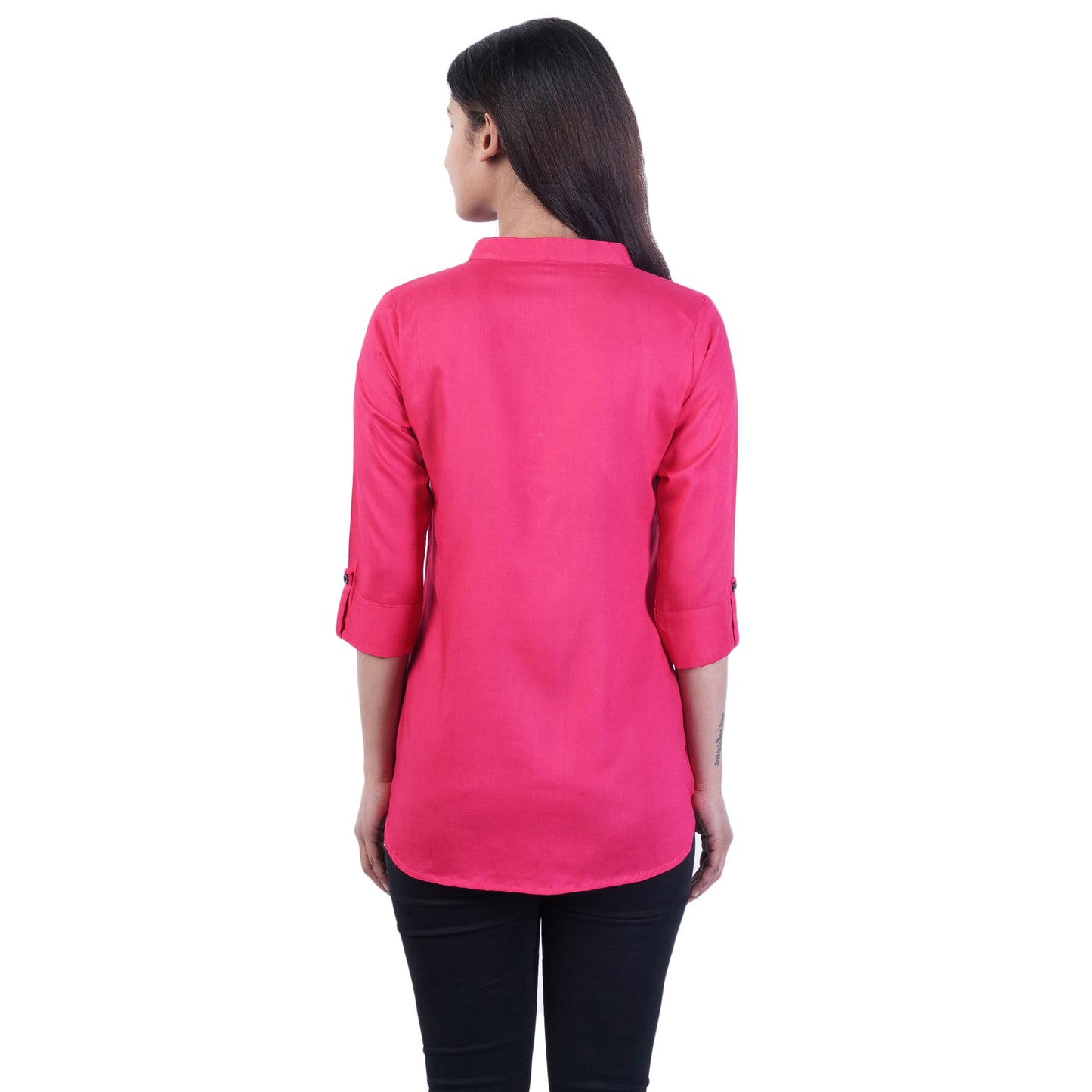 Plus Size Top Pink