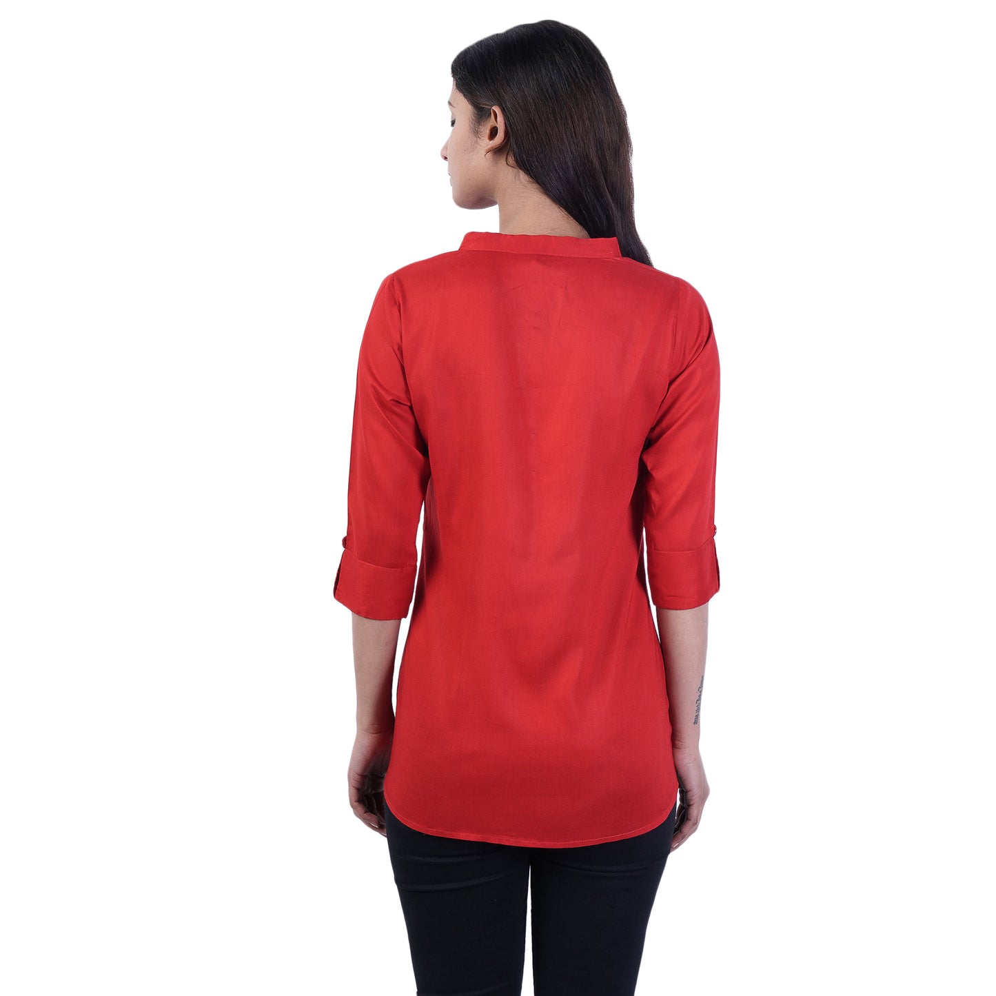 Plus Size Top Red