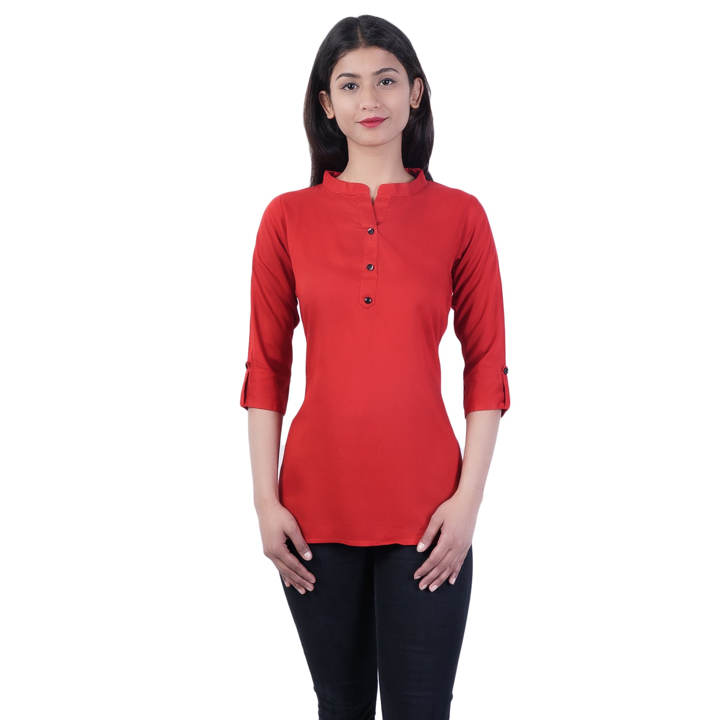 Plus Size Top Red