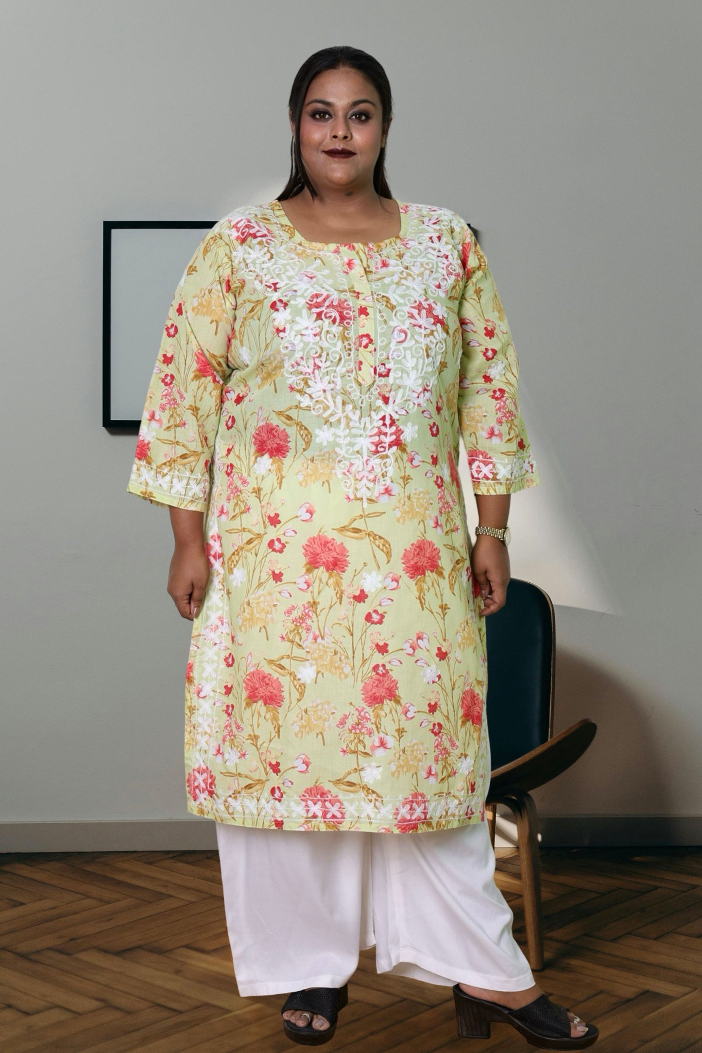 plus size kurta for women 10xl,11xl,12xl,13xl,14xl,15xl
chikankari kurta women embroidered aari work chikan kurti ethnic daily wear girls comfortable regular lakhnavi chicken kurty, 