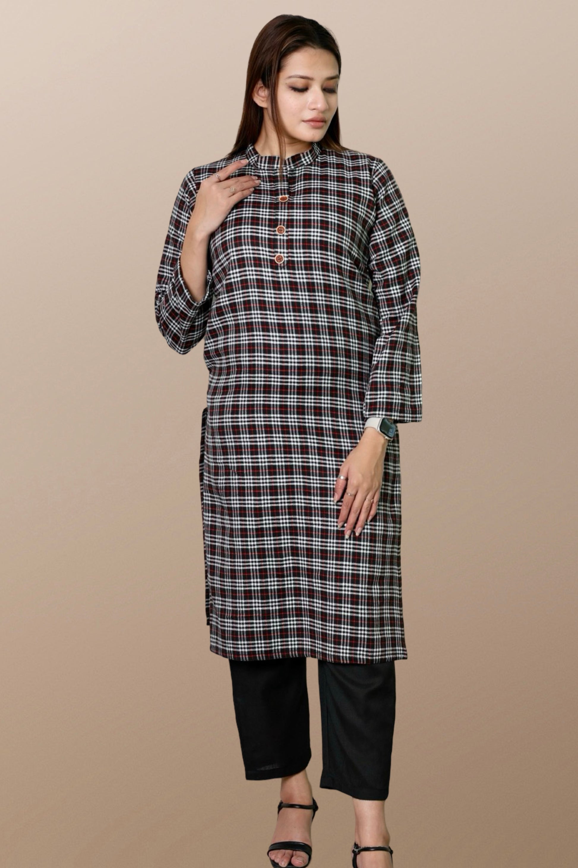 plus size winter wear kurta women woolen kurta 48 50 52 54 56 58 60 62 64 66 68 70 72 3xl 4xl 5xl 6xl 7xl 8xl 9xl 10xl 11xl 12xl 13xl 14xl 15xl warm woollen ethnic indian festival daily wear stylish ladies straight long comfortable curvy