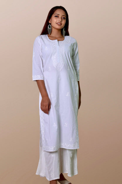 plus size chikankari kurta women embroidered lucknowi chikan kurti kashmiri ethnic summer lightweight festival daily wear casual comfortable straight 3xl 4xl 5xl 6xl 7xl 8xl 9xl 10xl chicken kurty

