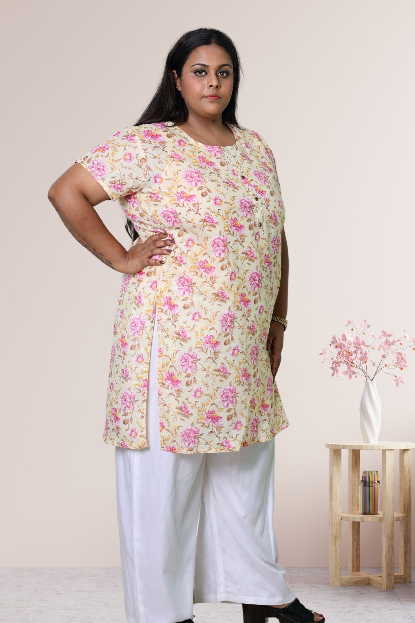 Plus Size Printed Kurti For Women 3xl to 15xl