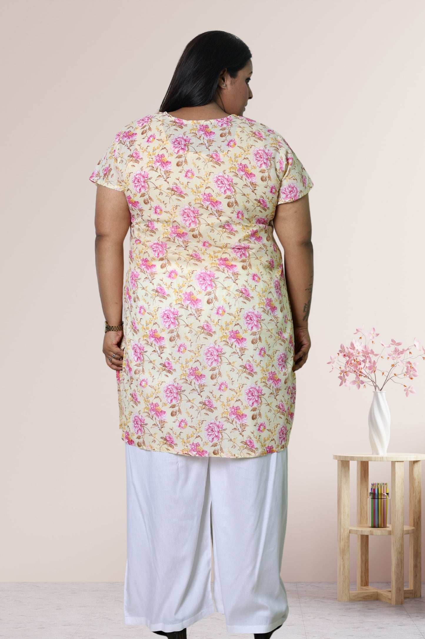 Plus Size Printed Kurti For Women 3xl to 15xl