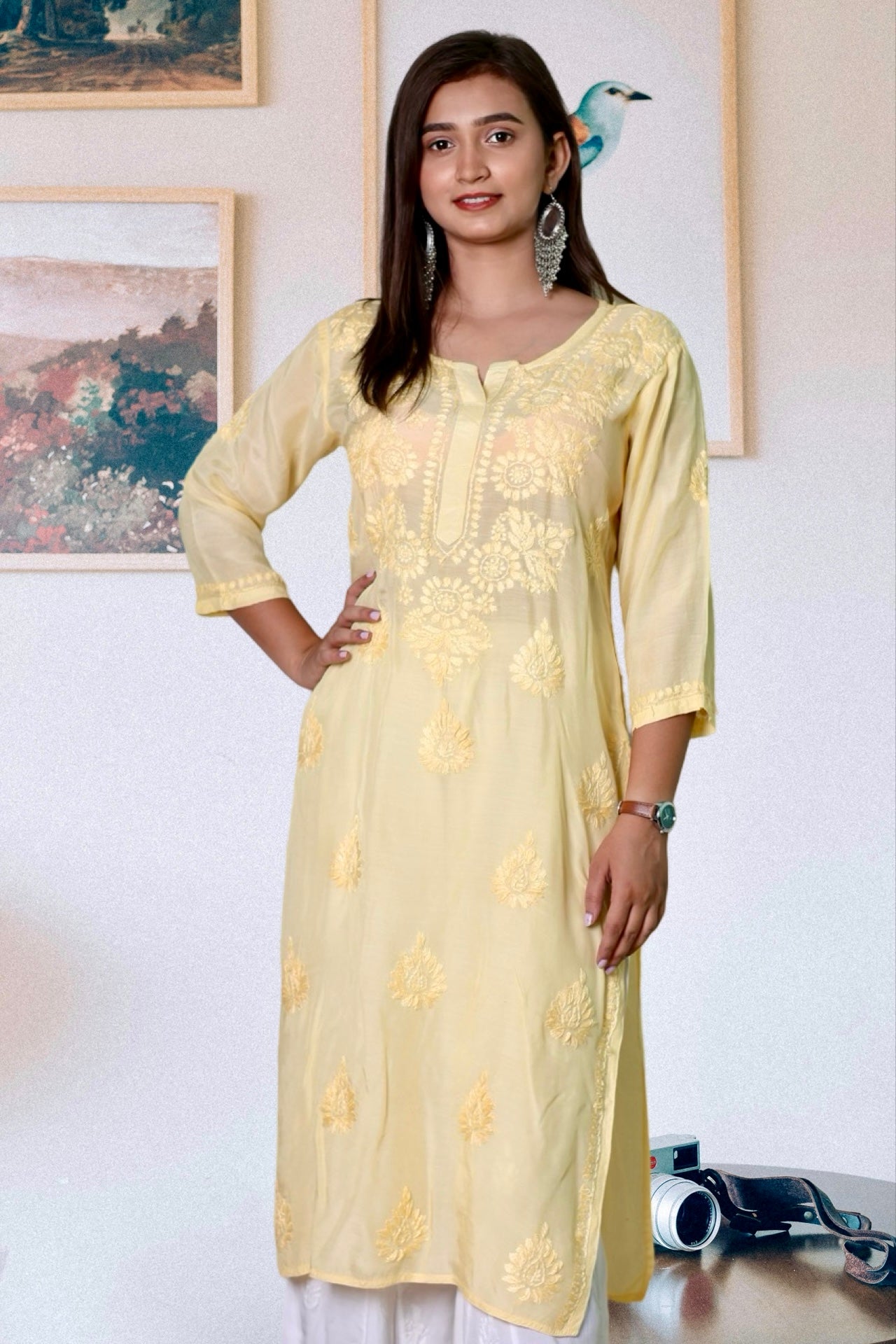 chikankari kurti, lucknowi kurti, lucknowi chikankari kurti, cahnderi chikankari kurti, women’s chikankari kurti, XXS, XS, S, M, L, XL, XXL