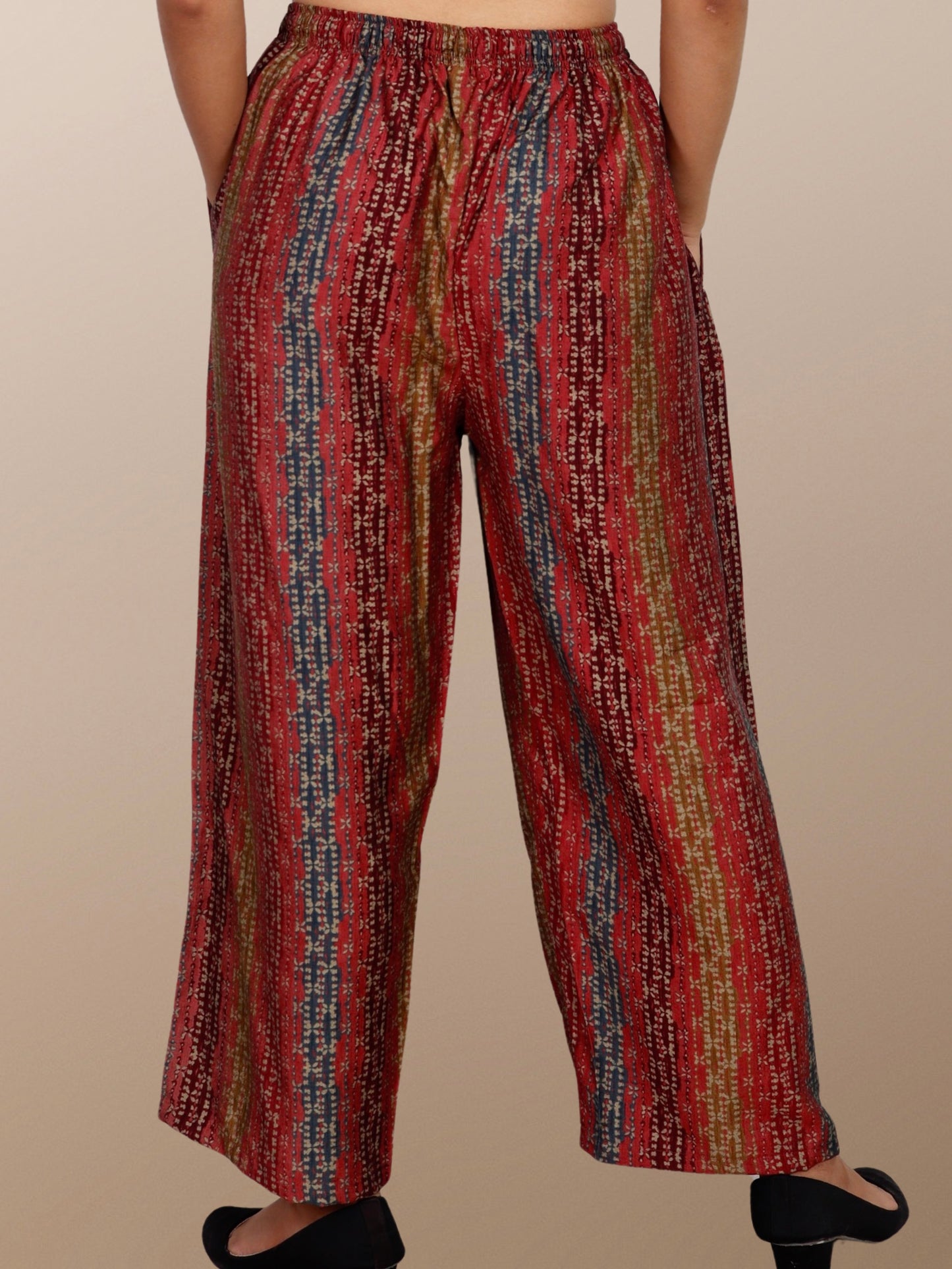 Printed Palazzo Pant fully elasticated waistband with drawstring XXS to 12XL