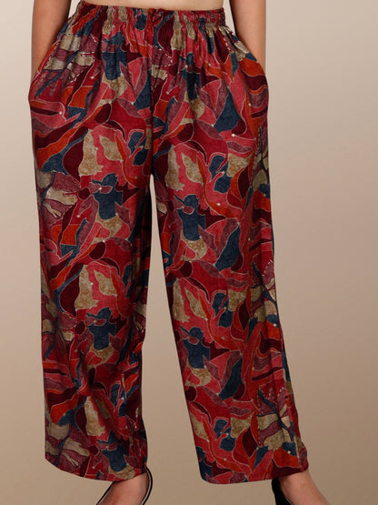 Printed Palazzo Pant fully elasticated waistband with drawstring XXS to 12XL