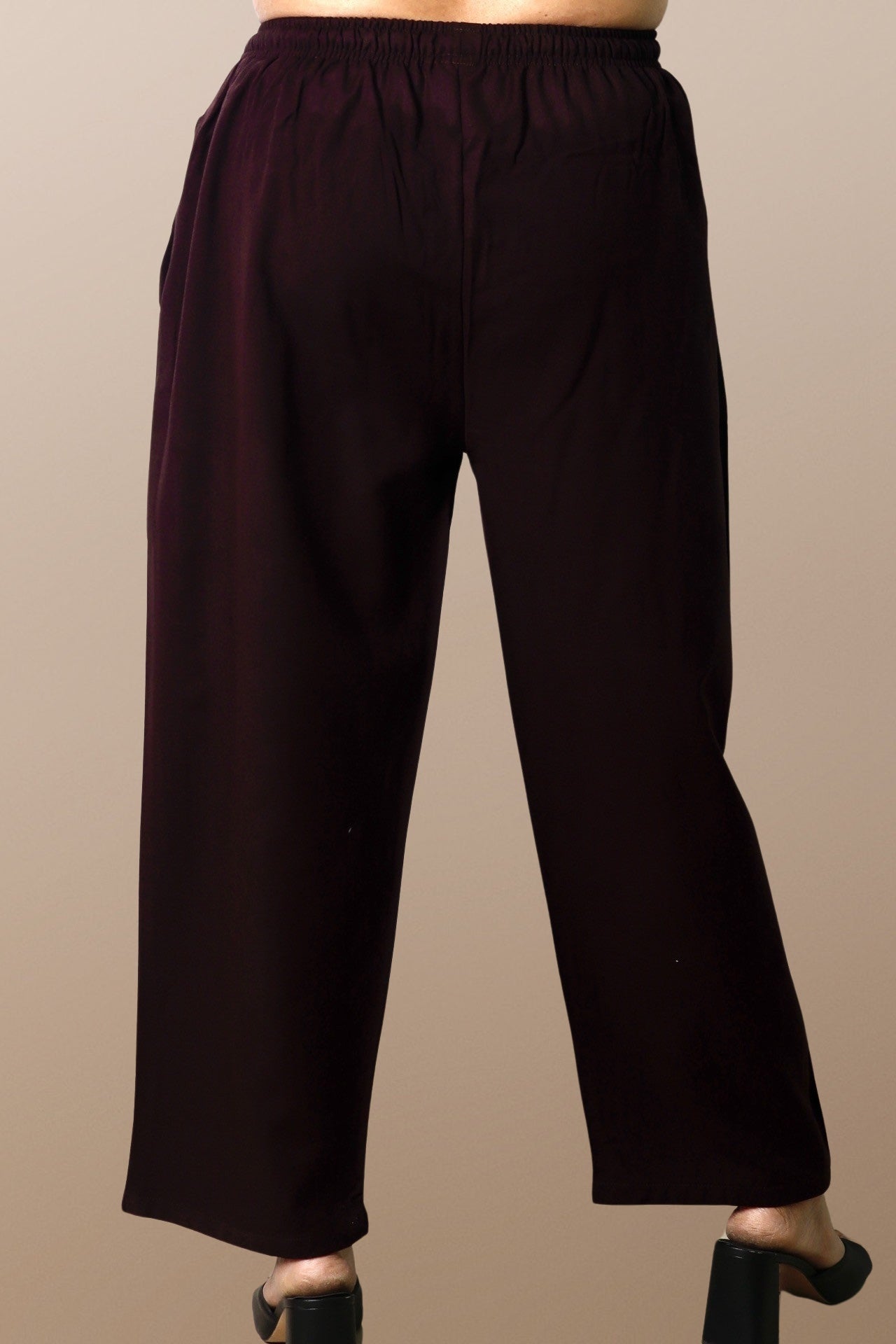 Plus Size Woolen Pants With Two Side Pockets XXS to 15XL