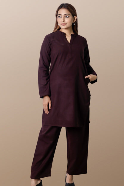 Winter Woolen Co-ord Set for Women