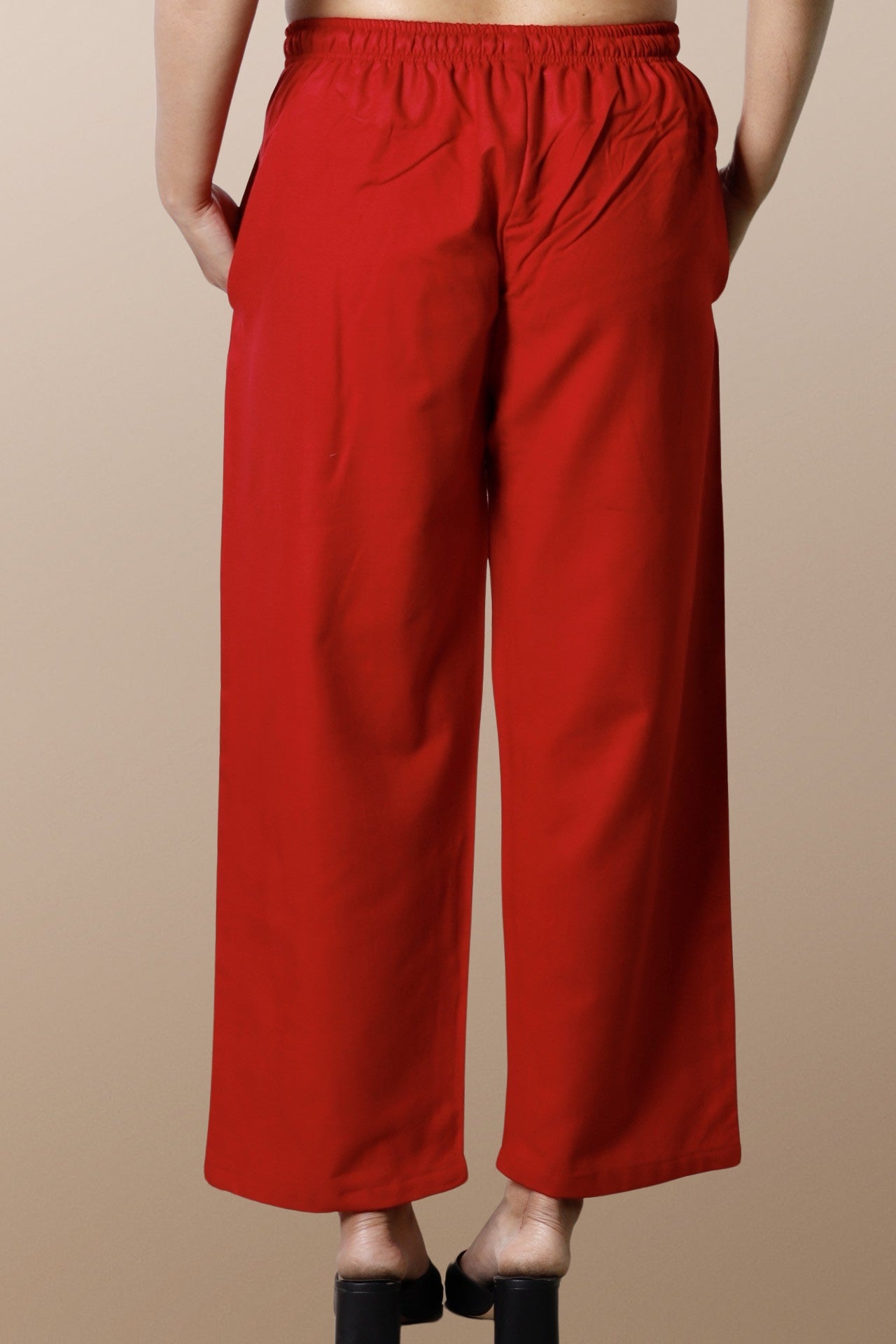 Plus Size Woolen Pants With Two Side Pockets XXS to 15XL