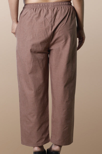 Plus Size Woolen Pants With Two Side Pockets XXS to 15XL