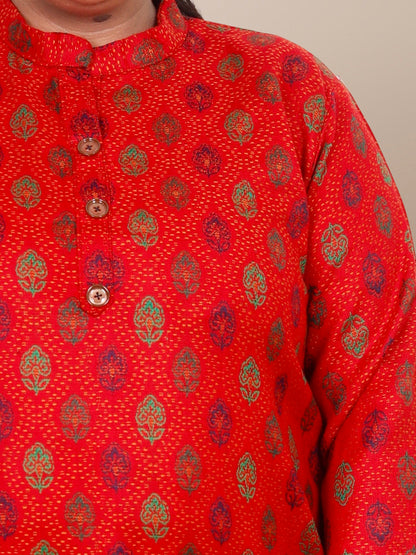 Plus Size Winter Wear CotsWool Kurta