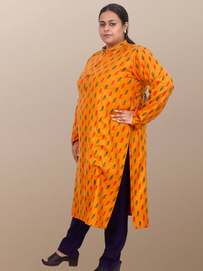 Plus Size Winter Wear CotsWool Kurta