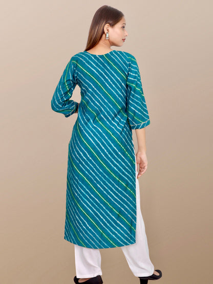 Plus Size Chanderi Modal Kurta