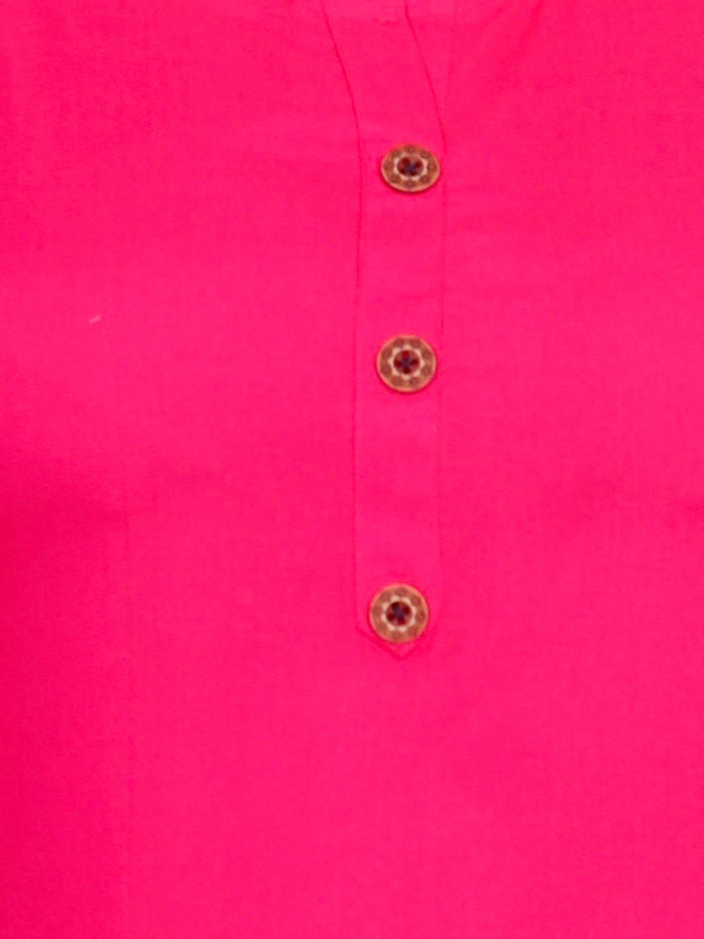 Plus Size Rayon Kurti For Women Pink