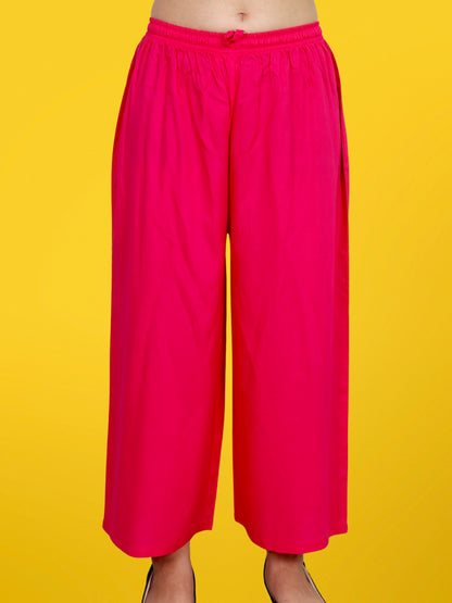 Plus Size Palazzo Pants for Women XXS to 15XL Pink