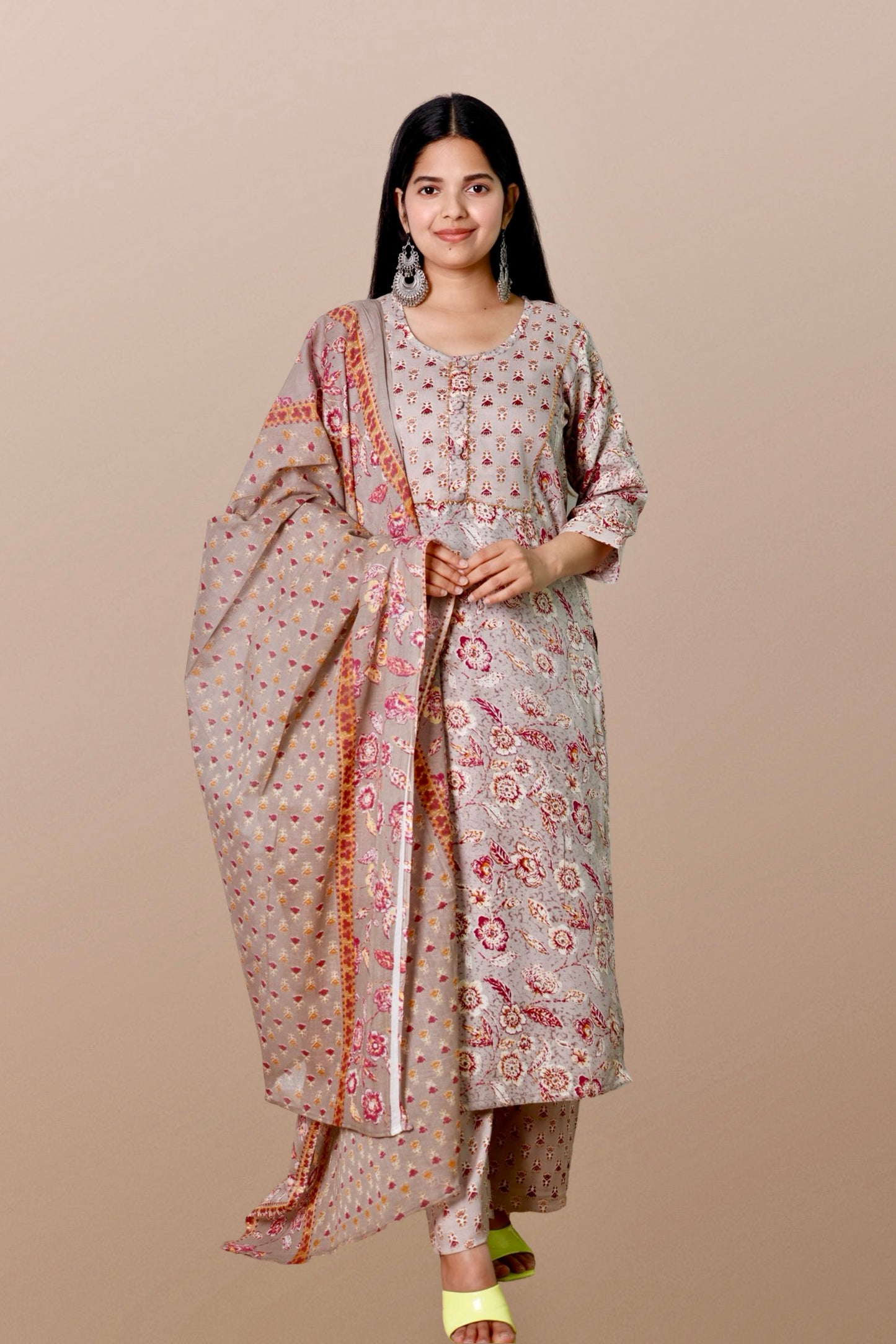 Plus Size Kurta Sets with Dupatta XS to 15XL.