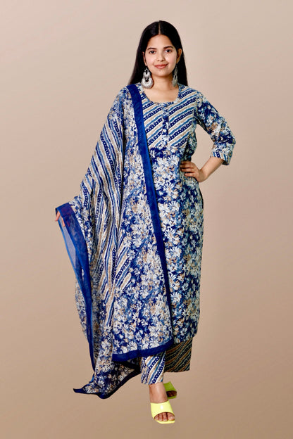 Plus Size Kurta Sets with Dupatta XXL to 15XL.