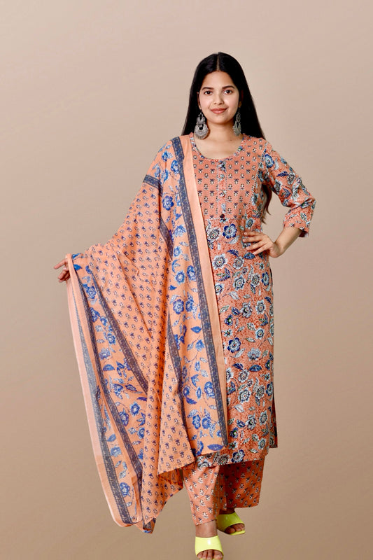 Plus Size Kurta Sets with Dupatta XS to 15XL.