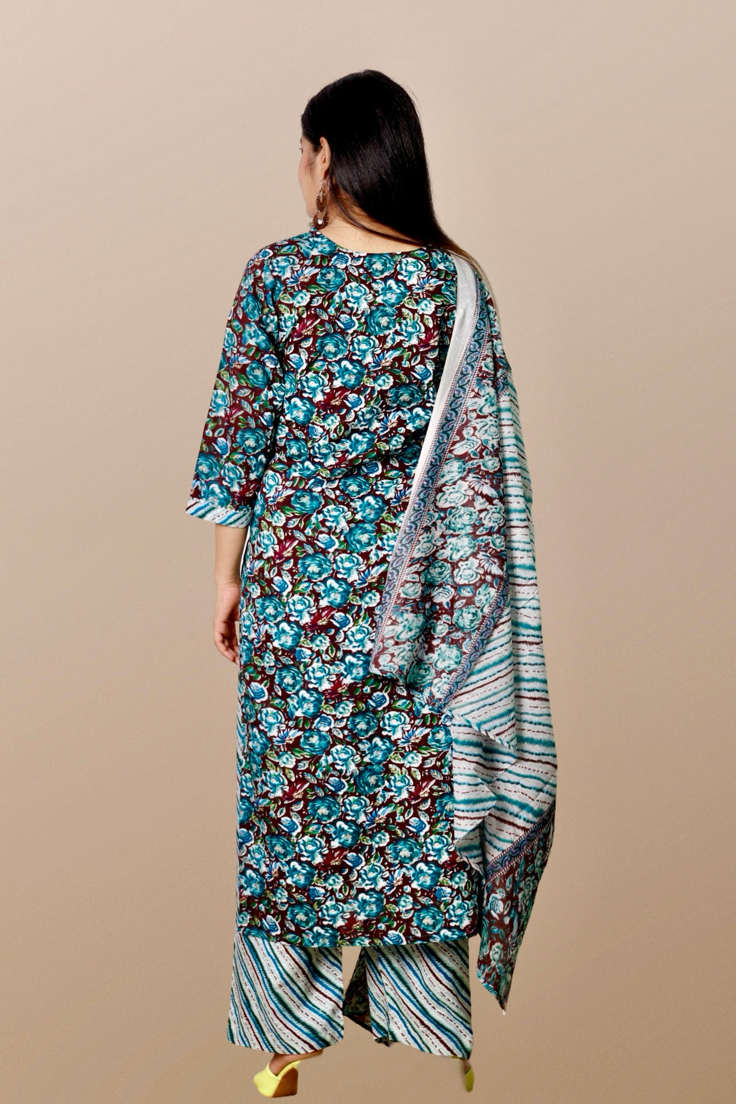 Plus Size Kurta Sets with Dupatta XXL to 15XL.