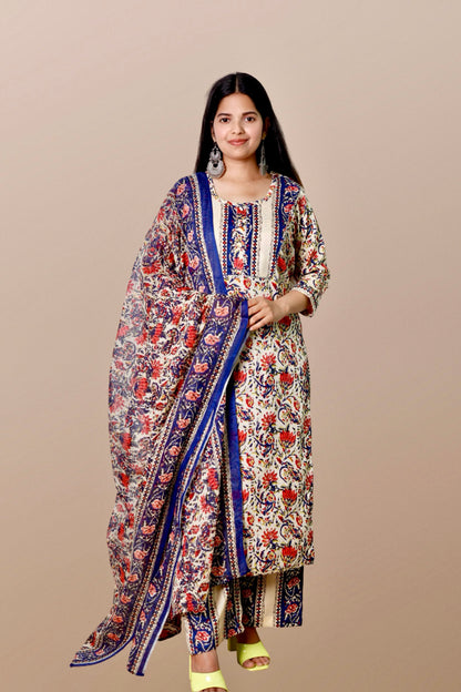 Plus Size Kurta Sets with Dupatta XXL to 15XL.