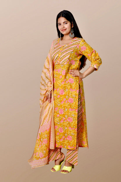 Plus Size Kurta Sets with Dupatta XXL to 15XL.