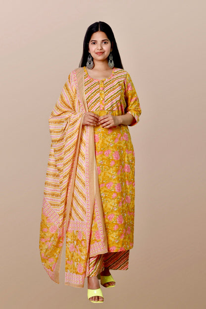 Plus Size Kurta Sets with Dupatta XXL to 15XL.