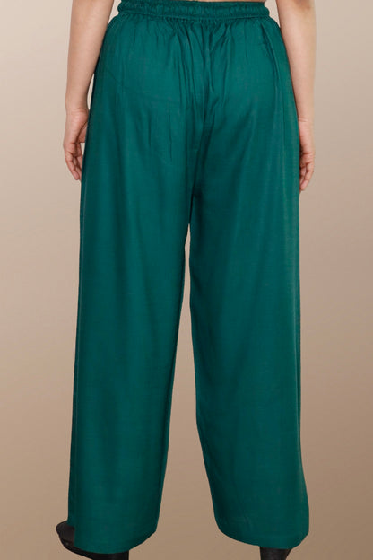 Plus Size Palazzo Pants for Women XXS to 15XL Green