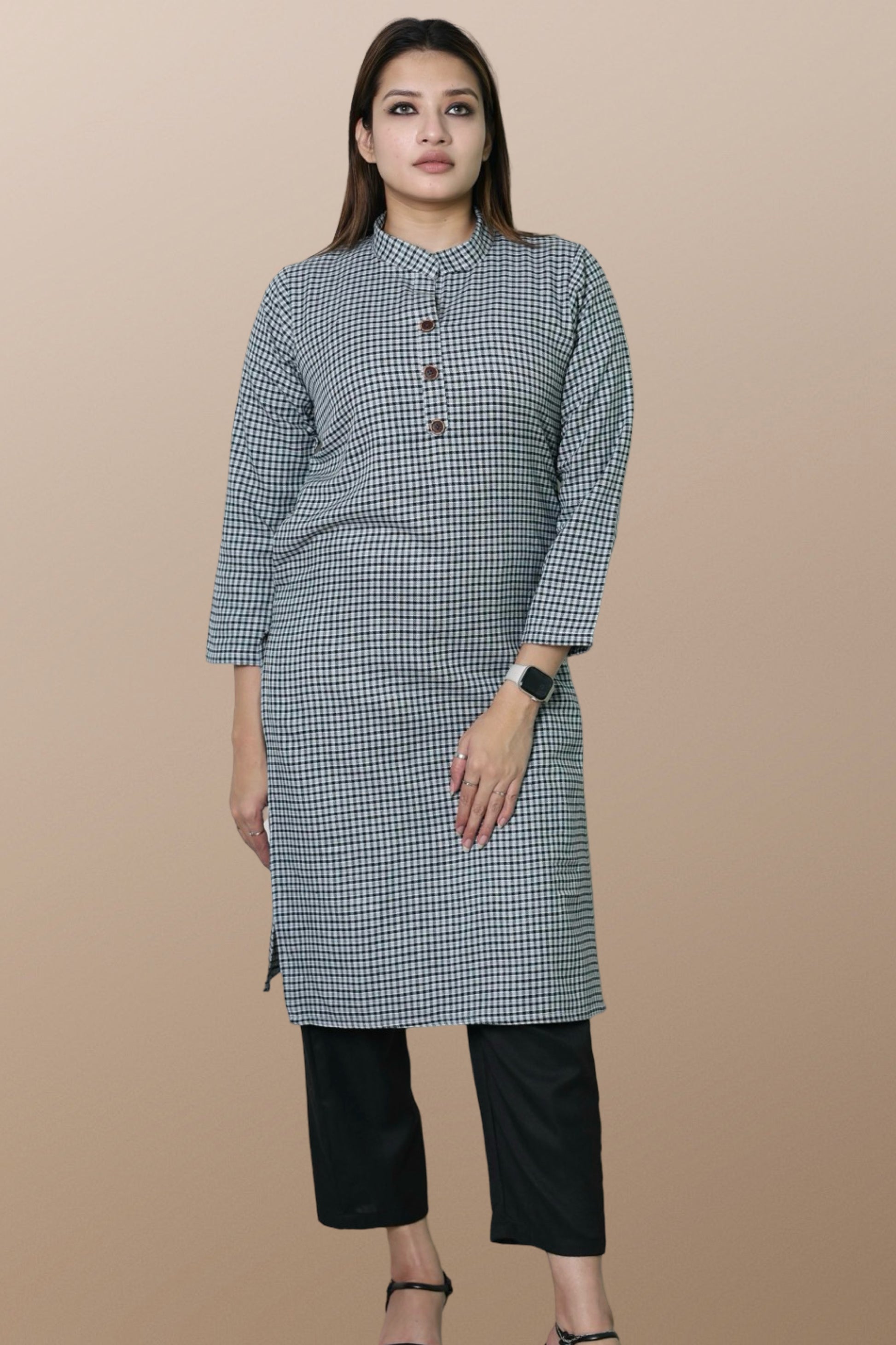 plus size winter wear kurta women woolen kurta 48 50 52 54 56 58 60 62 64 66 68 70 72 3xl 4xl 5xl 6xl 7xl 8xl 9xl 10xl 11xl 12xl 13xl 14xl 15xl warm woollen ethnic indian festival daily wear stylish ladies straight long comfortable curvy