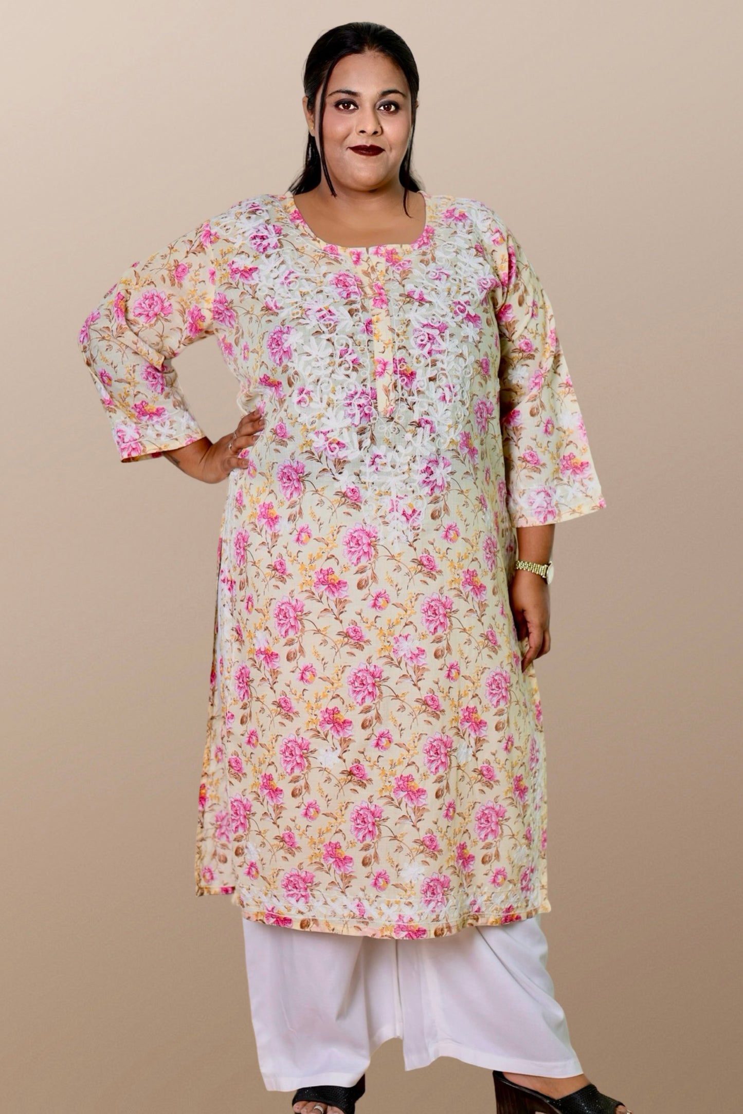 plus size kurta for women 10xl,11xl,12xl,13xl,14xl,15xl
chikankari kurta women embroidered aari work chikan kurti ethnic daily wear girls comfortable regular lakhnavi chicken kurty, 