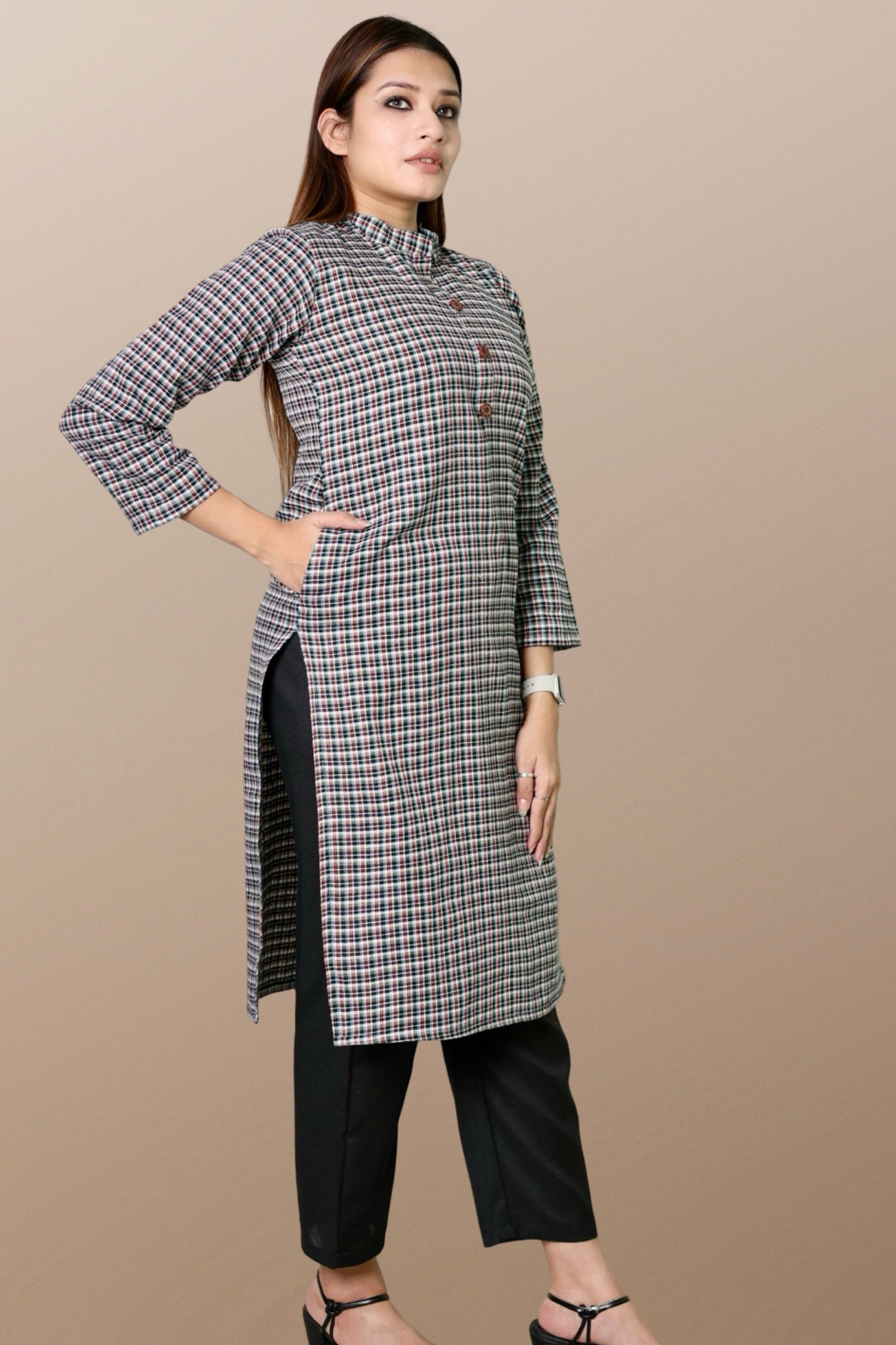 plus size winter wear kurta women woolen kurta 48 50 52 54 56 58 60 62 64 66 68 70 72 3xl 4xl 5xl 6xl 7xl 8xl 9xl 10xl 11xl 12xl 13xl 14xl 15xl warm woollen ethnic indian festival daily wear stylish ladies straight long comfortable curvy