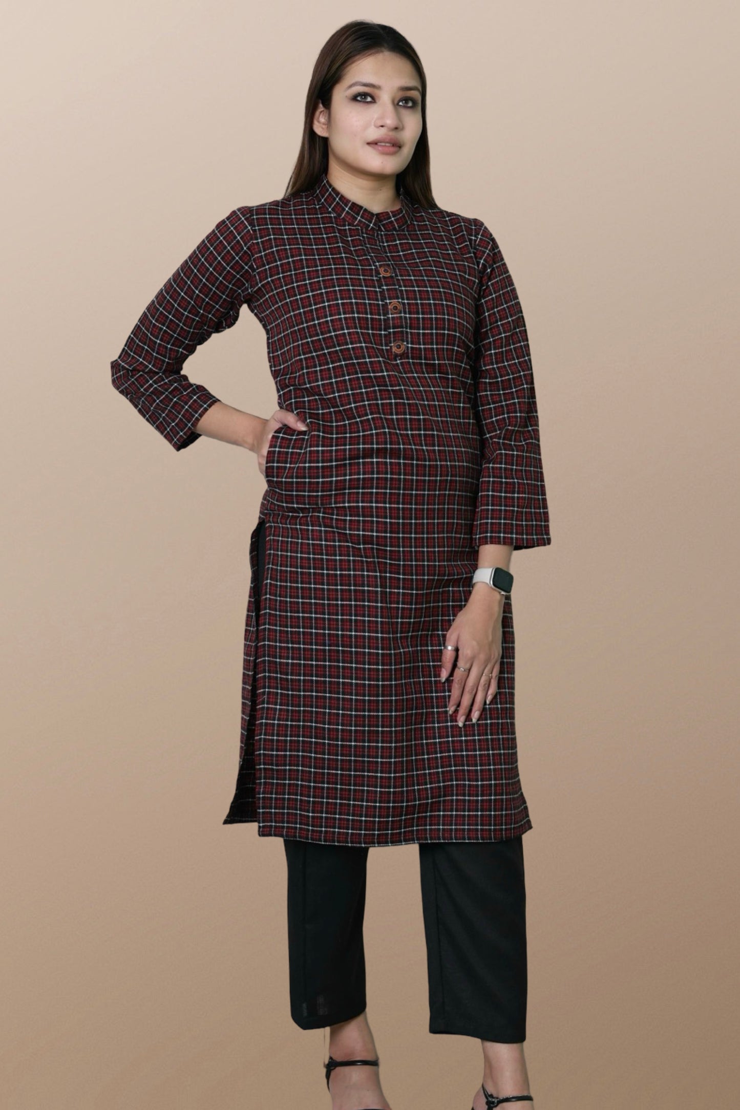 plus size winter wear kurta women woolen kurta 48 50 52 54 56 58 60 62 64 66 68 70 72 3xl 4xl 5xl 6xl 7xl 8xl 9xl 10xl 11xl 12xl 13xl 14xl 15xl warm woollen ethnic indian festival daily wear stylish ladies straight long comfortable curvy