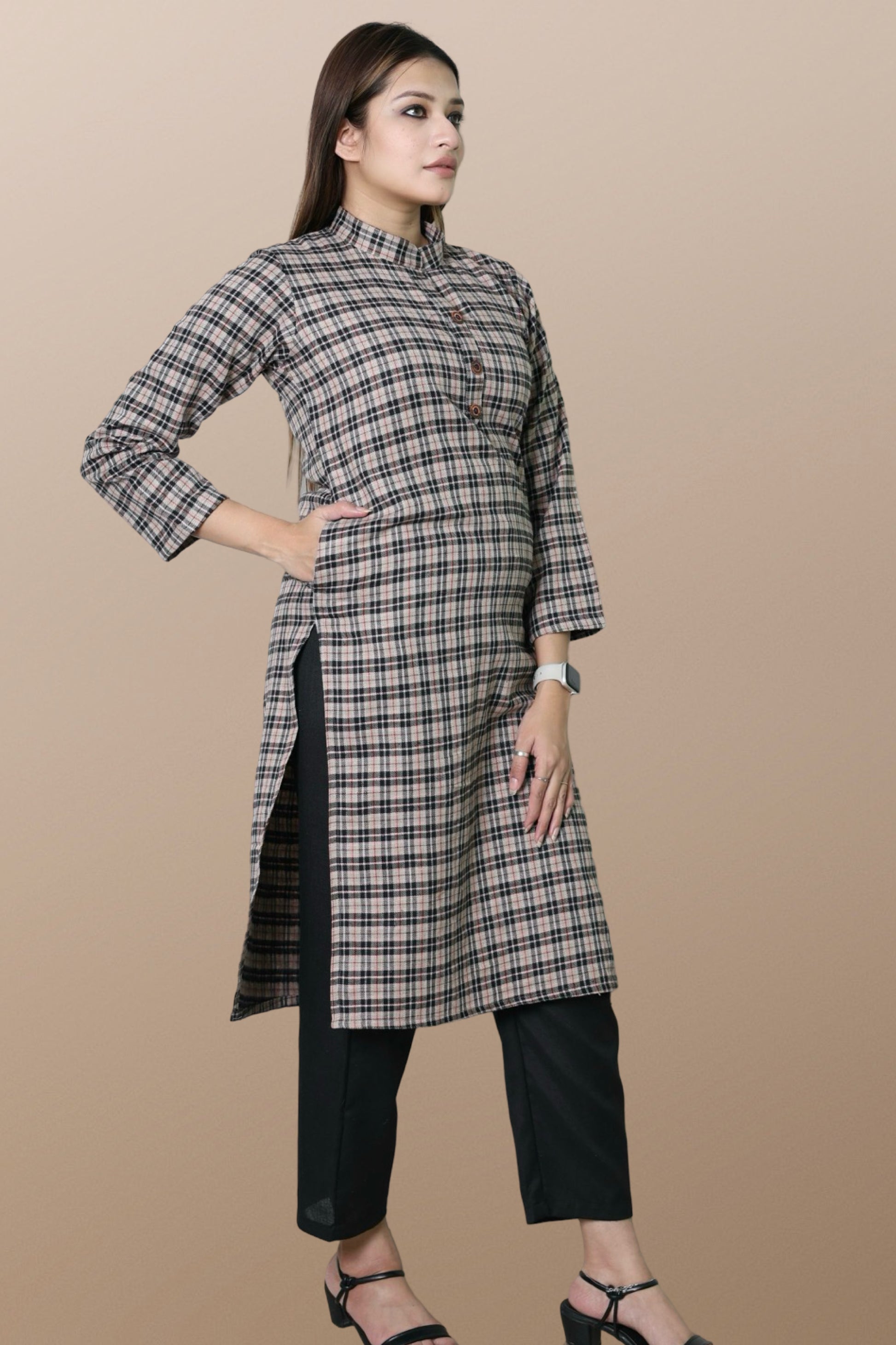 plus size winter wear kurta women woolen kurta 48 50 52 54 56 58 60 62 64 66 68 70 72 3xl 4xl 5xl 6xl 7xl 8xl 9xl 10xl 11xl 12xl 13xl 14xl 15xl warm woollen ethnic indian festival daily wear stylish ladies straight long comfortable curvy